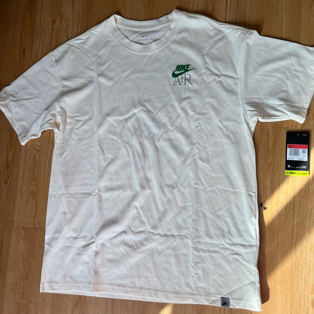 Nike Air White T-Shirt with Dope Back Graphic